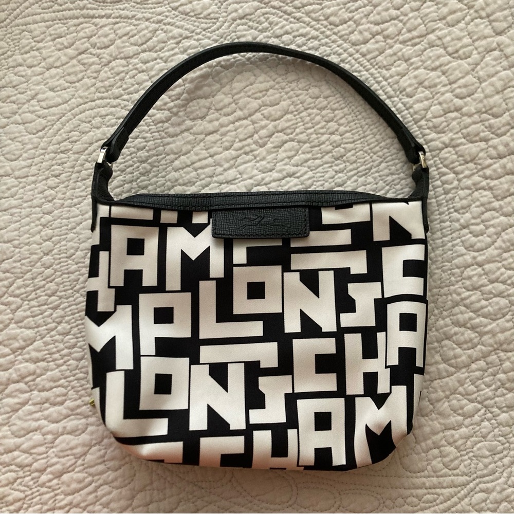 Longchamp Mini Le Pliage Logo Nylon Shoulder Bag